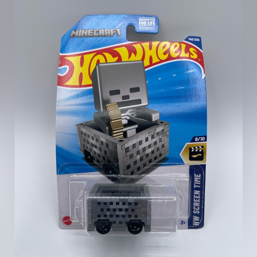 Hot Wheels - Minecart 8/10 HW Screen Time - 2025 - 146/250 Mattel
